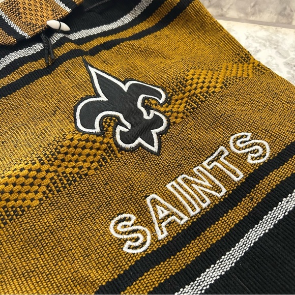 NFL New Orleans Saints woven tapestry drawstring bag - Picture 2 of 7
